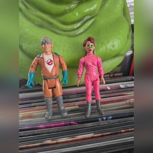 Ghostbusters Action Figures Ray and Janine Fright features
